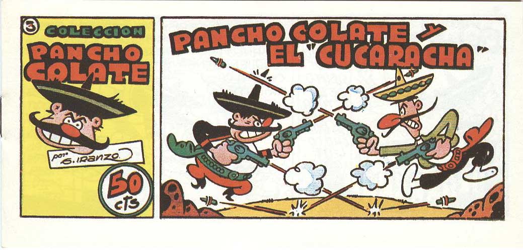 Comic Book Cover For Pancho Colate 3 - Y el "Cucaracha"