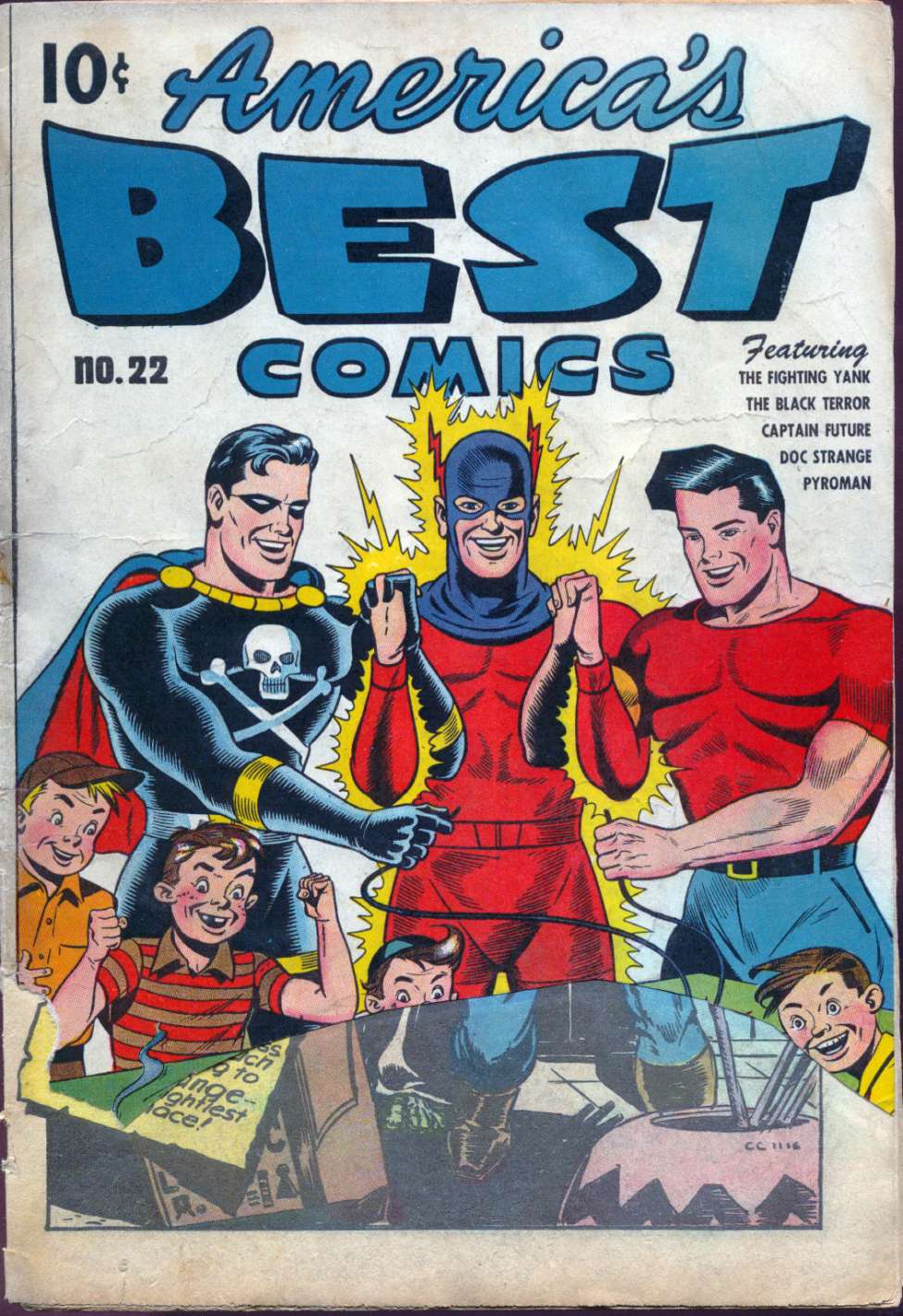 Comic Book Cover For America's Best Comics 22