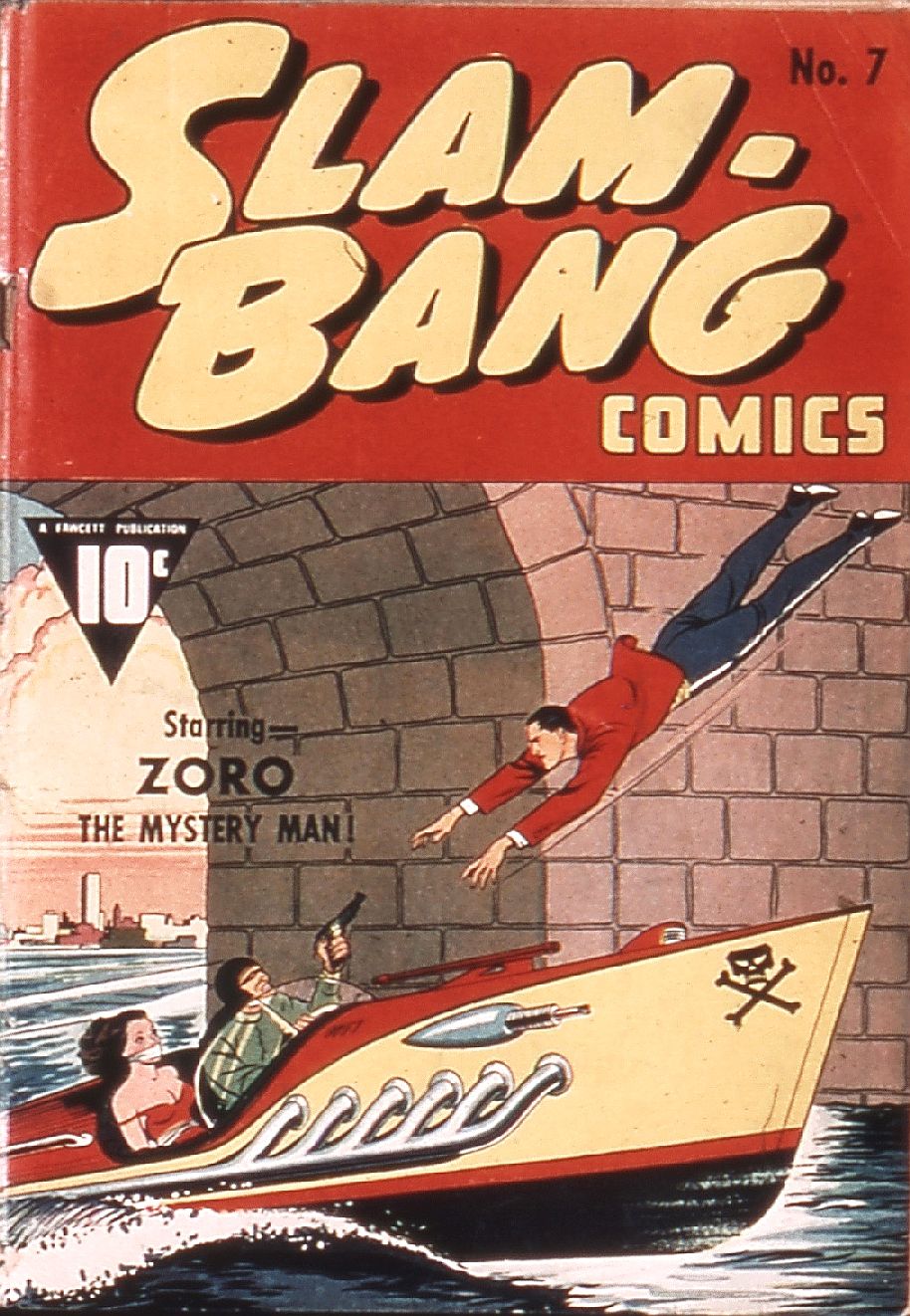 Comic Book Cover For Slam-Bang Comics 7 (fiche)