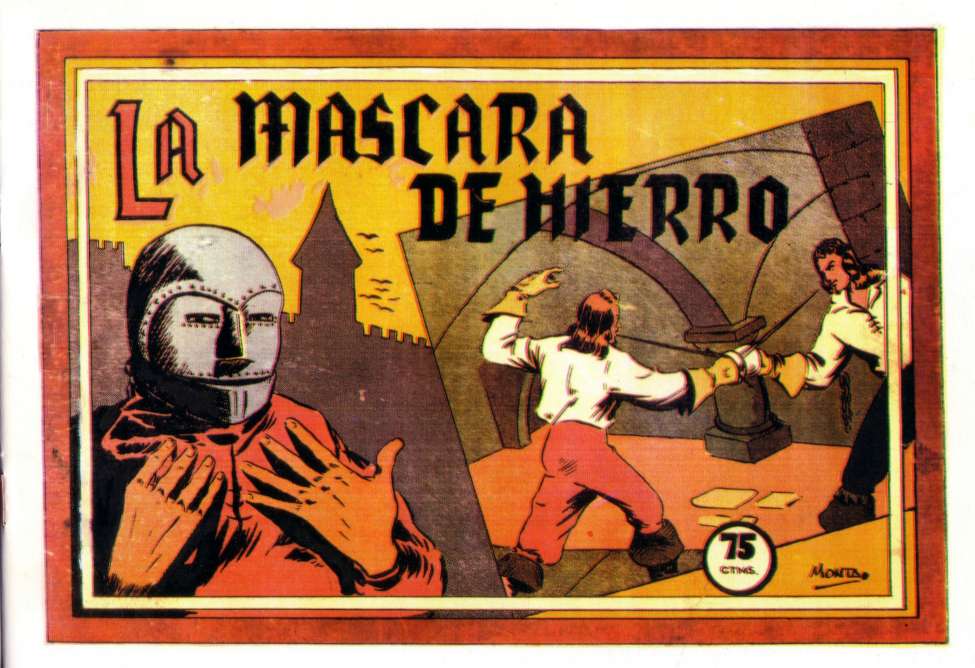 Comic Book Cover For Selección aventurera 42 - La máscara de hierro
