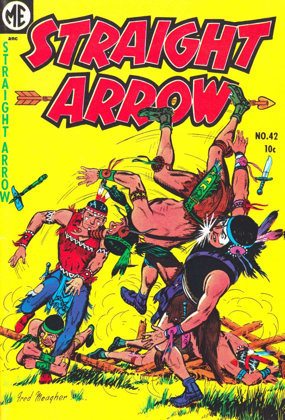 Comic Book Cover For Straight Arrow 42