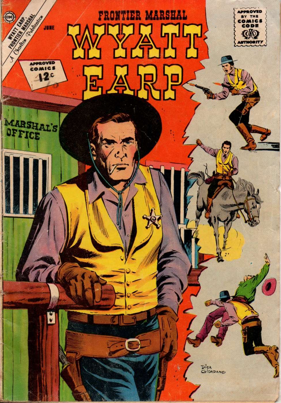 Book Cover For Wyatt Earp Frontier Marshal 42
