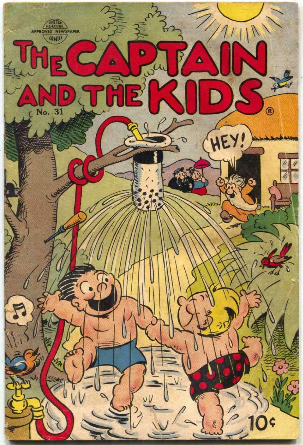 Book Cover For The Captain and the Kids 31