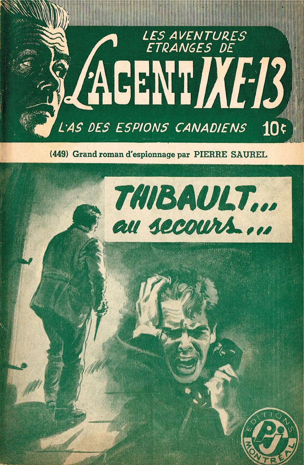 Book Cover For L'Agent IXE-13 v2 449 - Thibault au secours