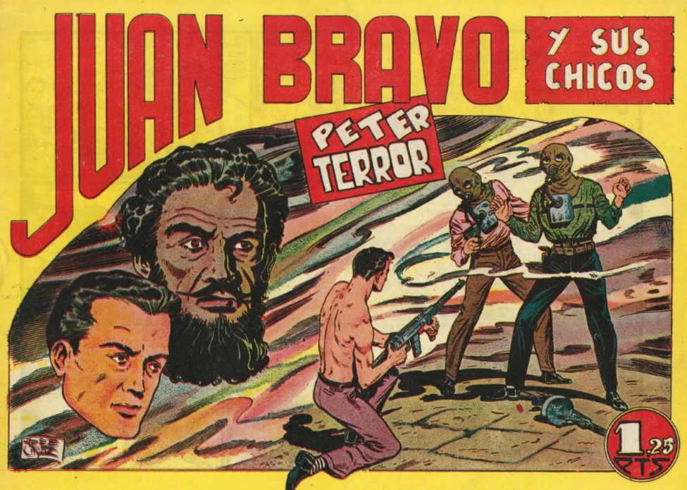 Comic Book Cover For Juan Bravo 17 - Peter Terror