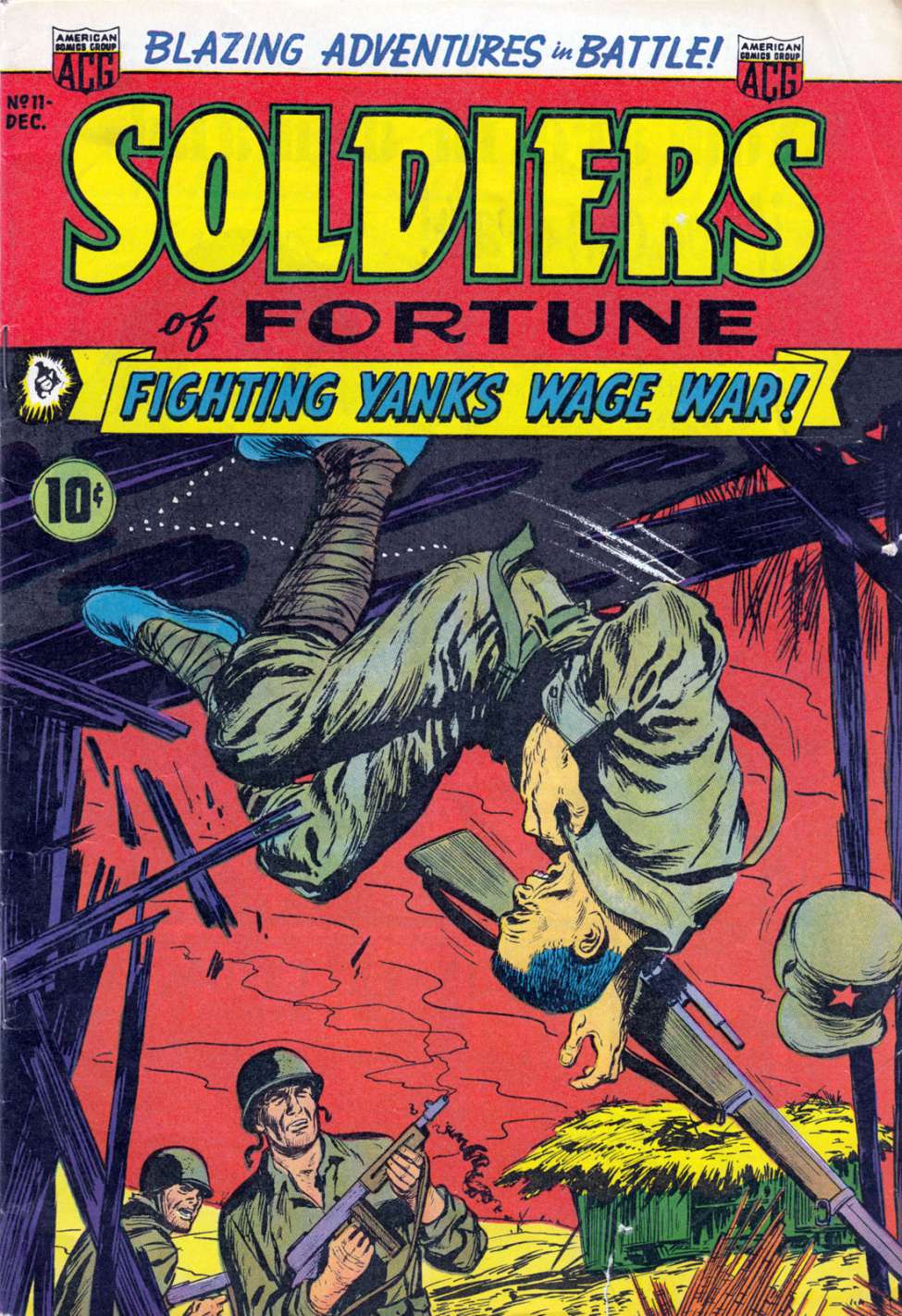 Comic Book Cover For Soldiers of Fortune 11