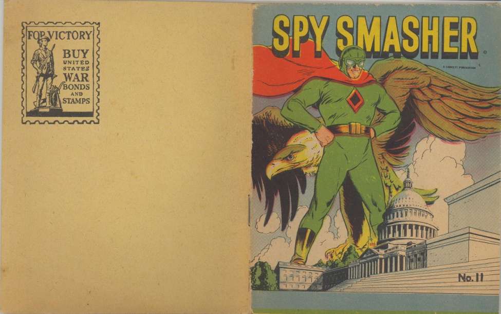 Comic Book Cover For Mighty Midget Comics - Spy Smasher