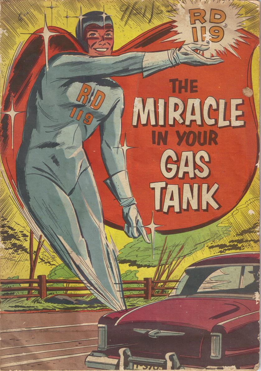 Comic Book Cover For Sinclair Oil RD 119: The Miracle in your Gas Tank