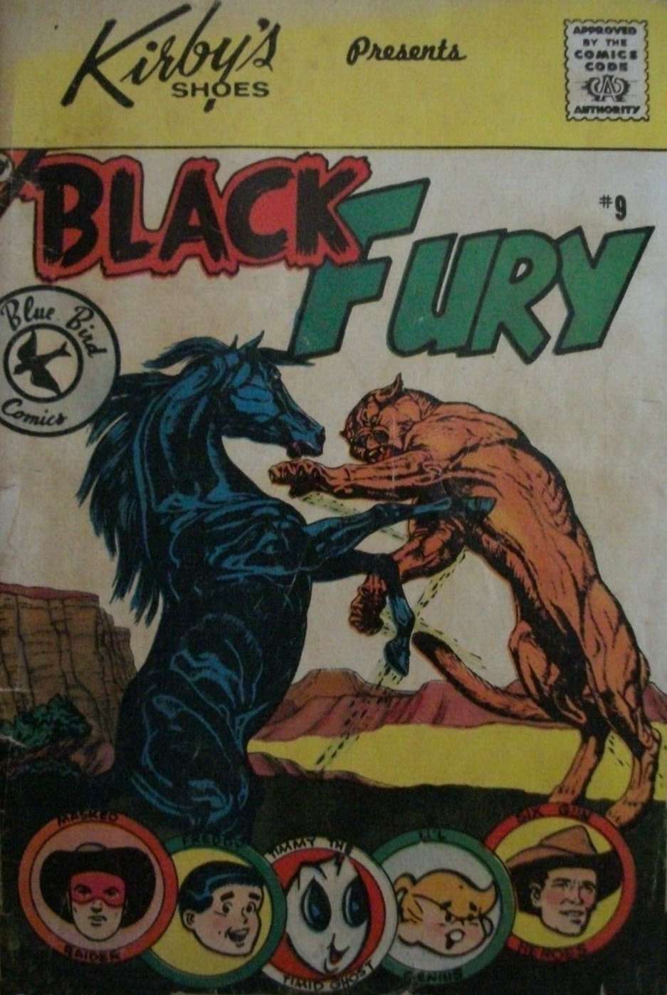 Book Cover For Black Fury 9 (Blue Bird)
