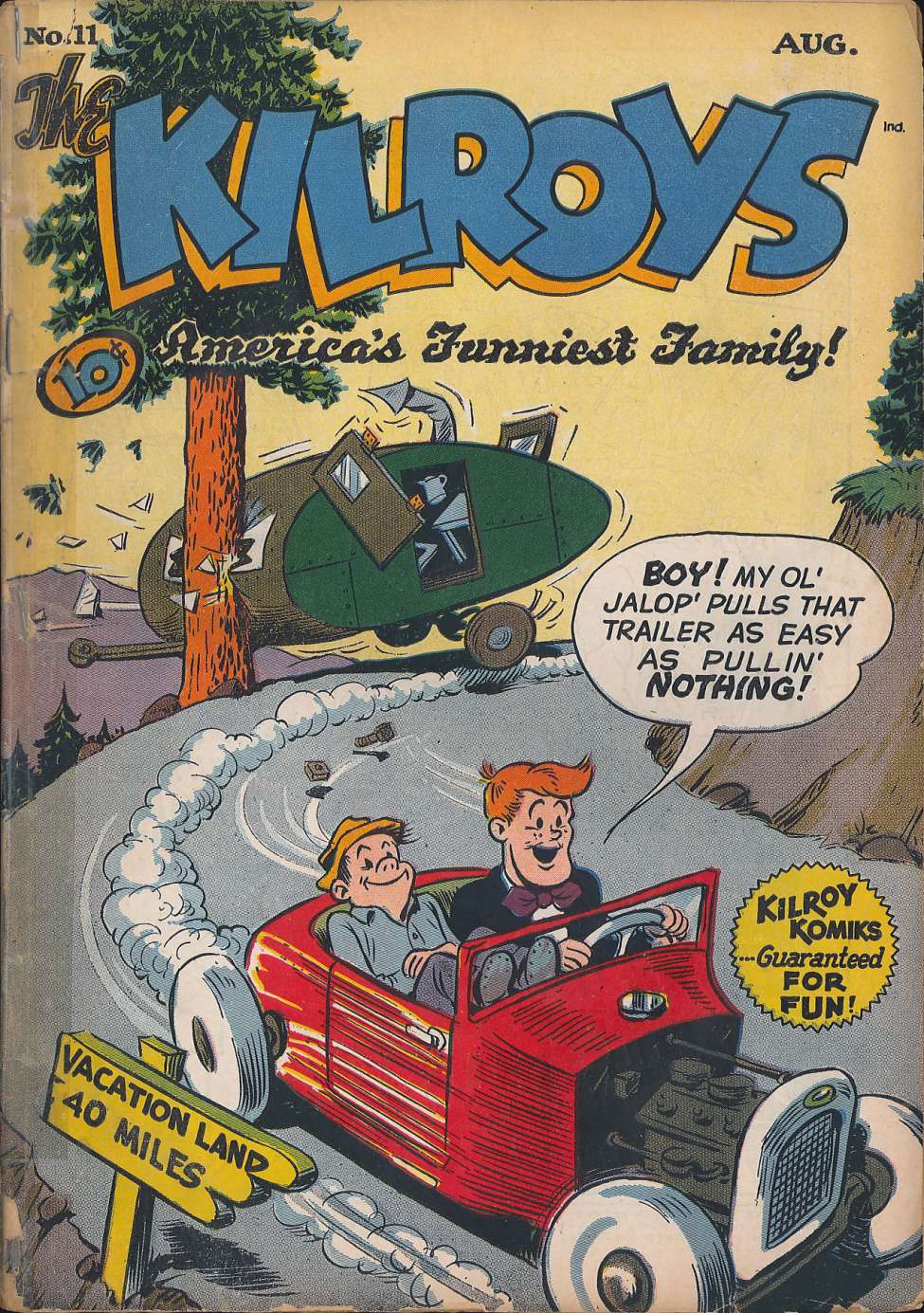 Comic Book Cover For The Kilroys 11