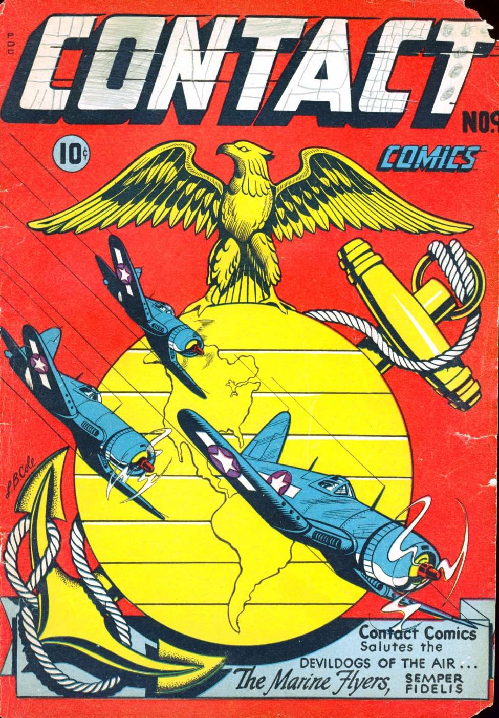 Comic Book Cover For Contact Comics 9