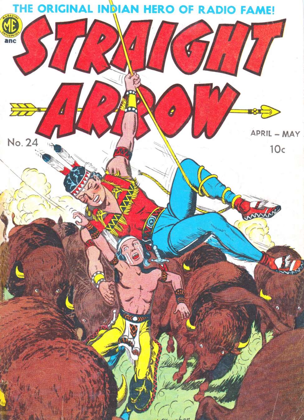 Comic Book Cover For Straight Arrow 24