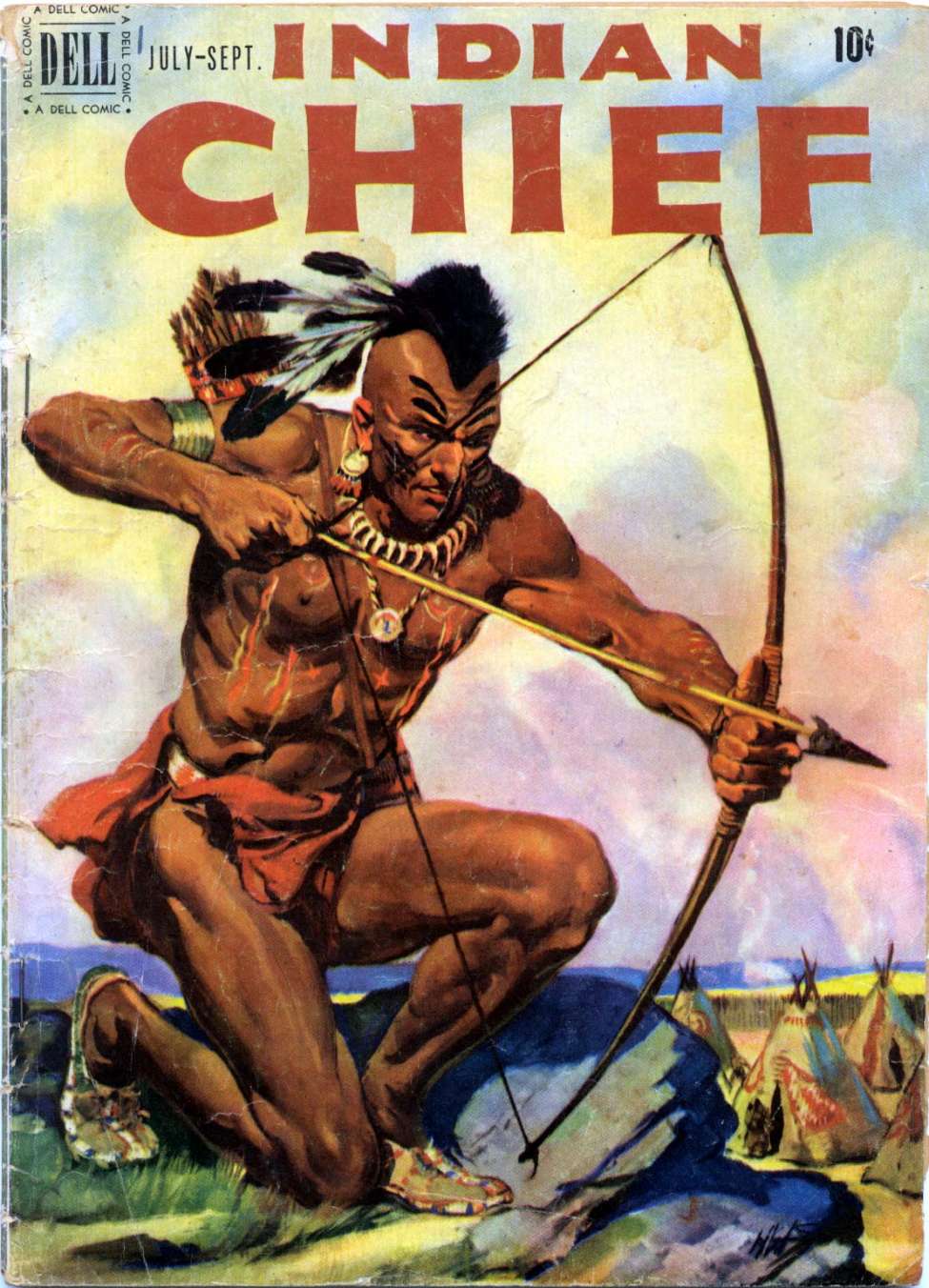 Comic Book Cover For Indian Chief 3