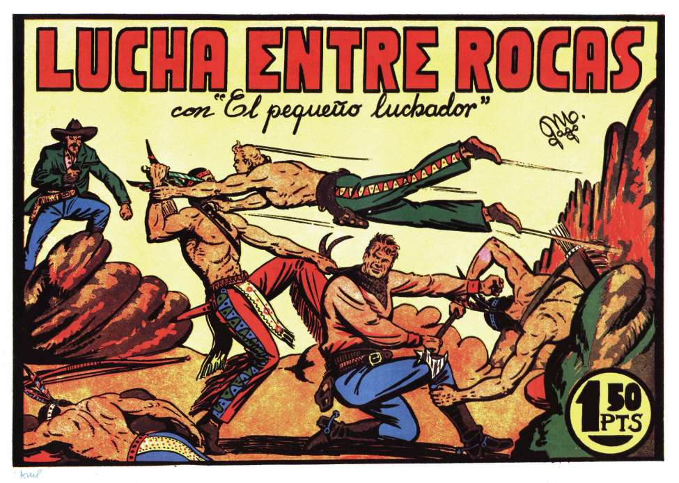 Comic Book Cover For El Pequeno Luchador 6 - Lucha Entre Rocas