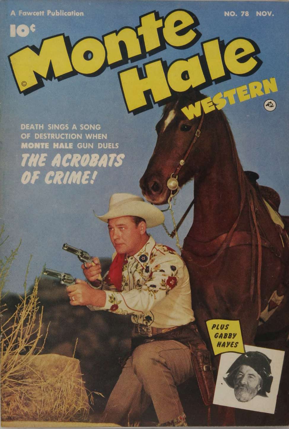 Book Cover For Monte Hale Western 78