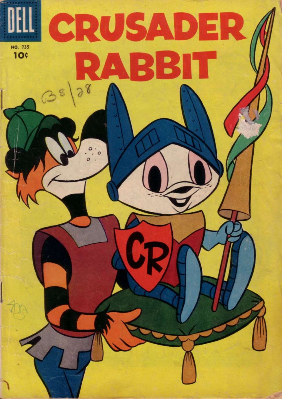 Comic Book Cover For 0735 - Crusader Rabbit