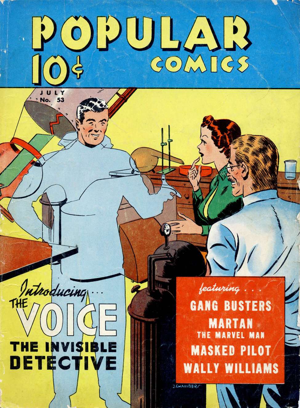 Book Cover For Popular Comics 53