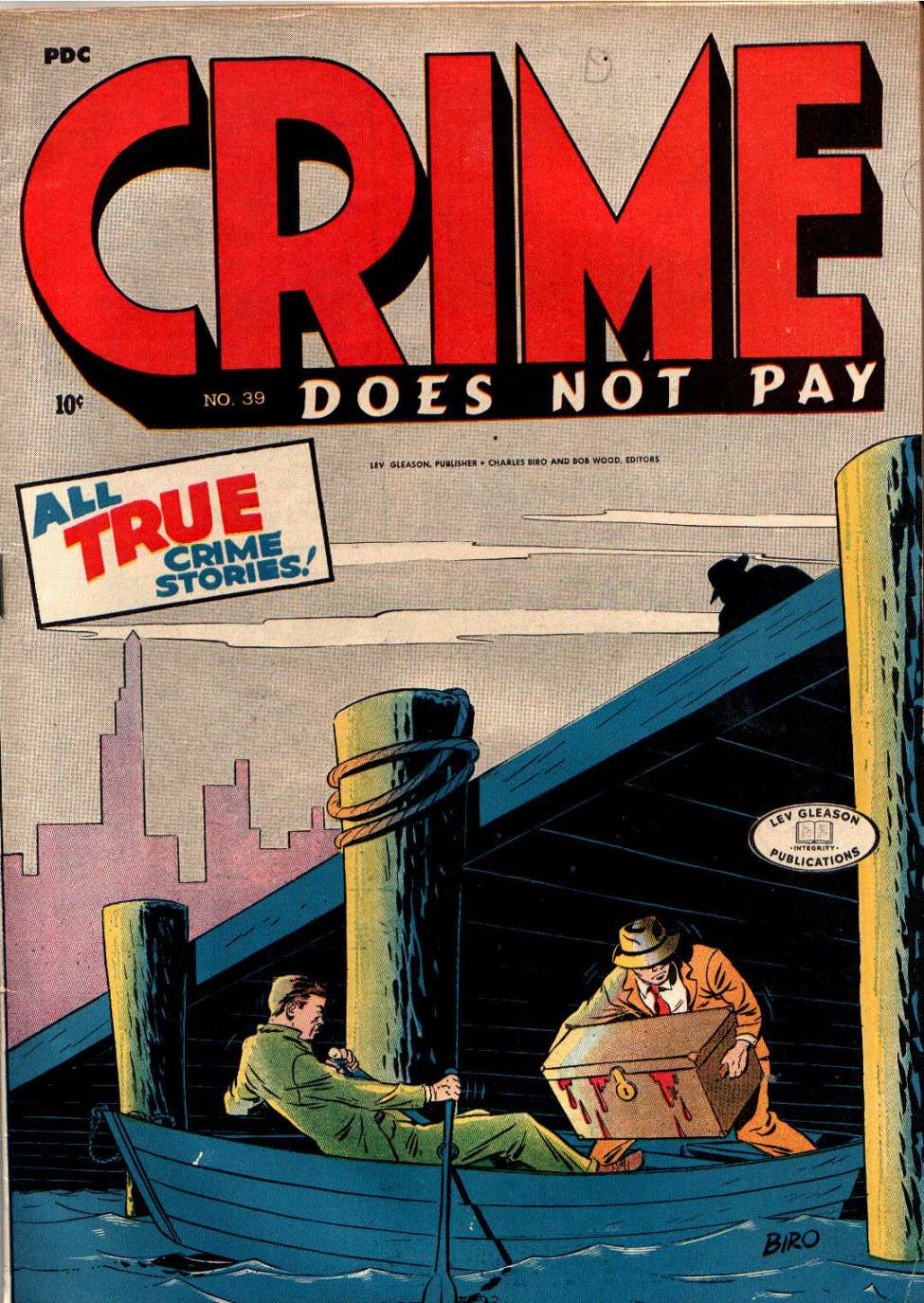 Book Cover For Crime Does Not Pay 39