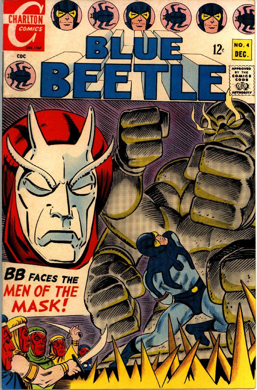 Comic Book Cover For Blue Beetle (1967) 4