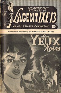 Large Thumbnail For L'Agent IXE-13 v2 345 - Les yeux noirs