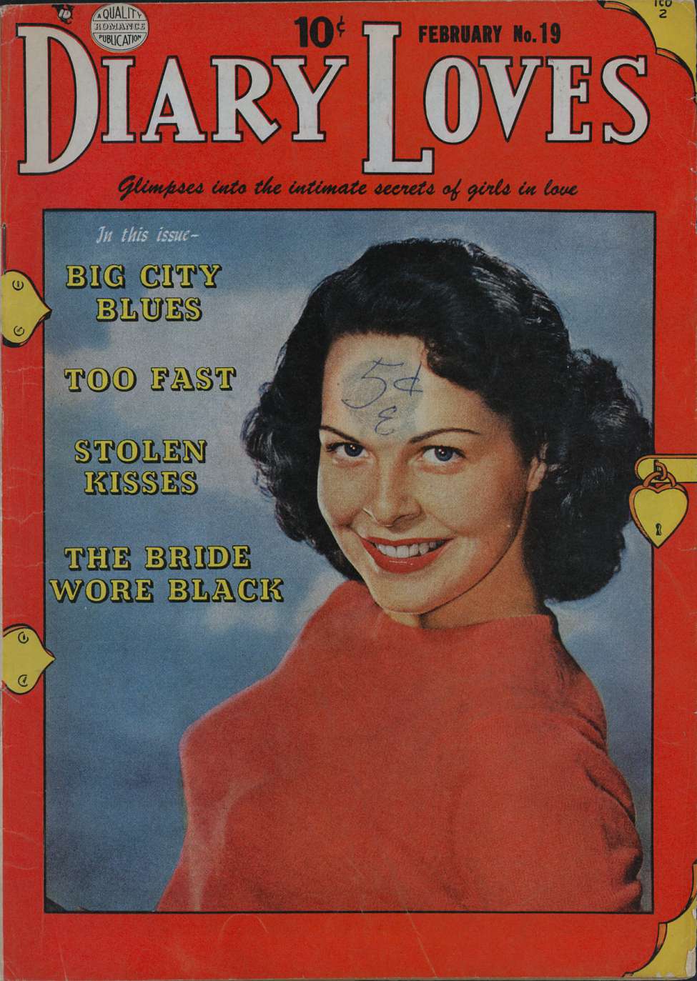 Comic Book Cover For Diary Loves 19