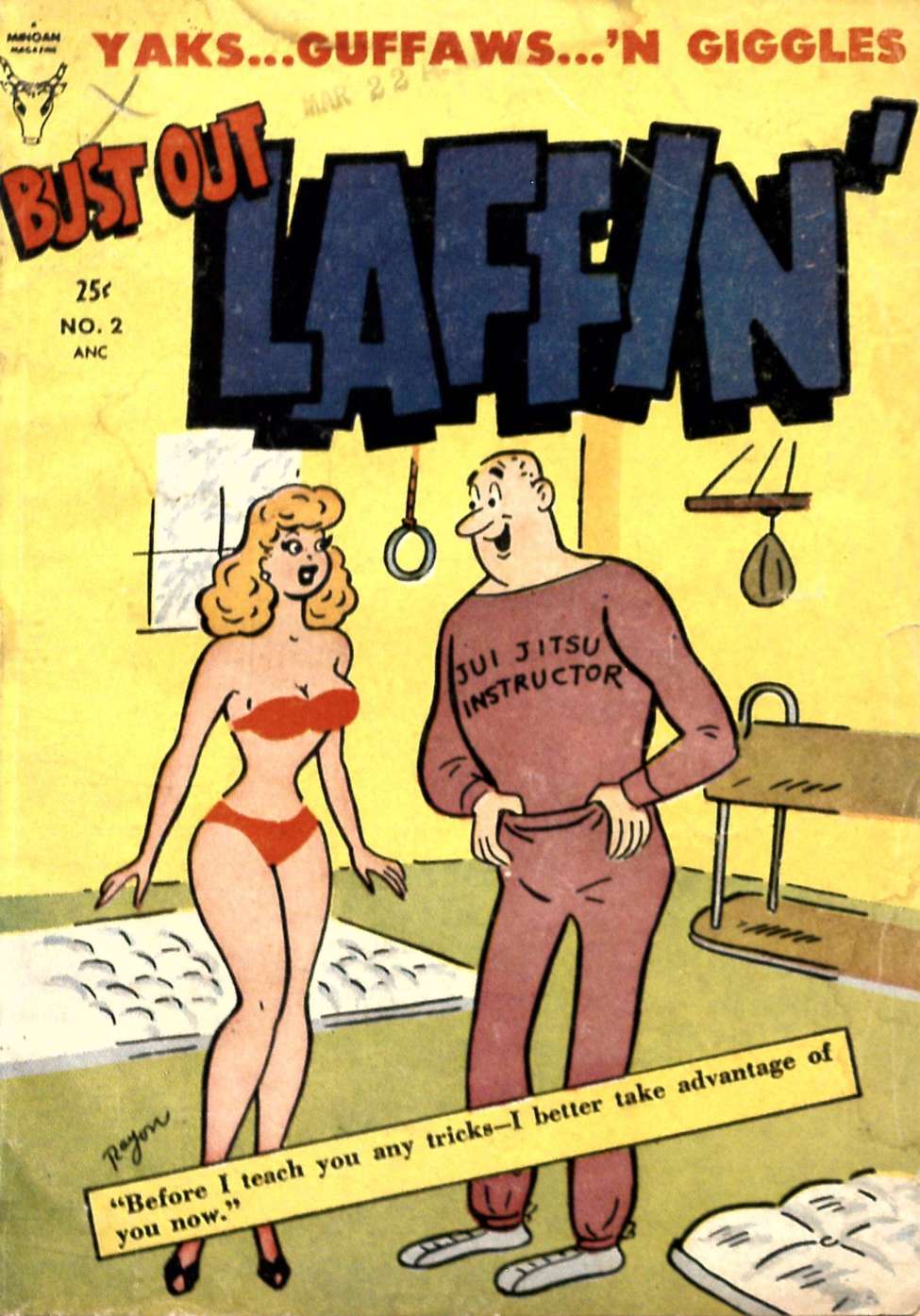 Comic Book Cover For Bust Out Laffin' 2