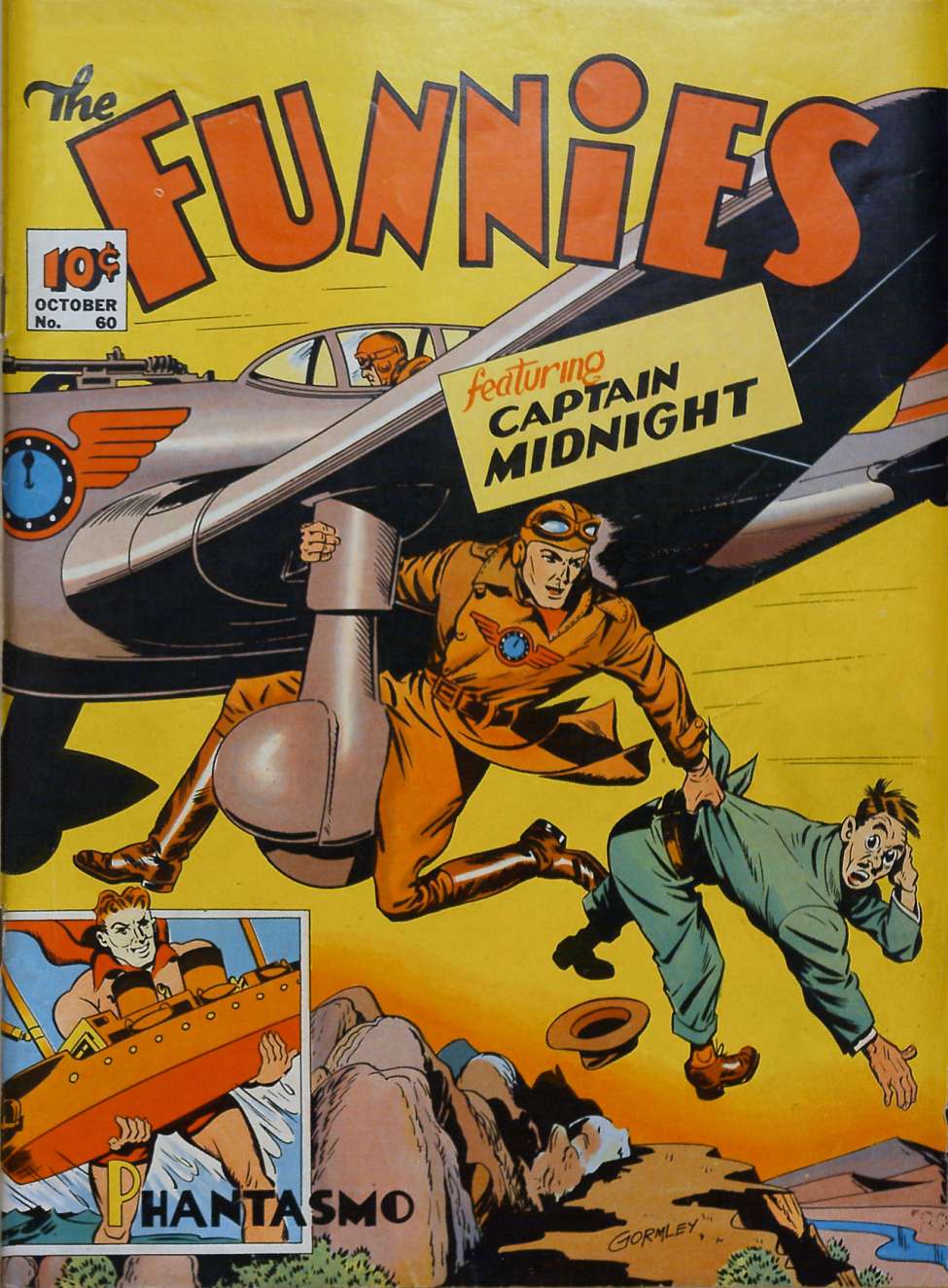 Comic Book Cover For The Funnies 60