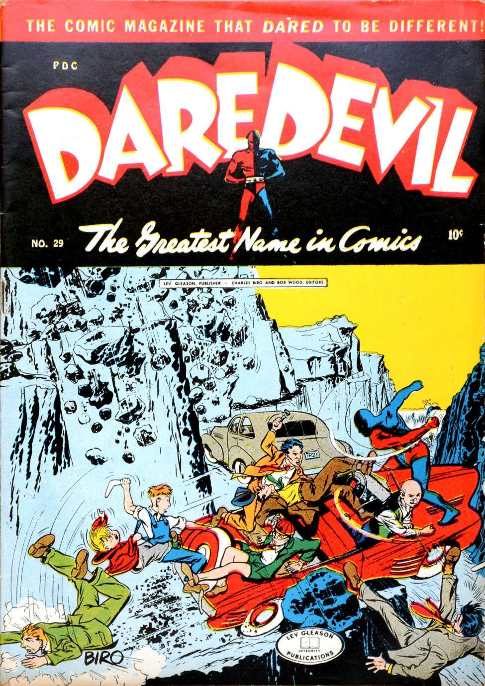 Book Cover For Daredevil Comics 29