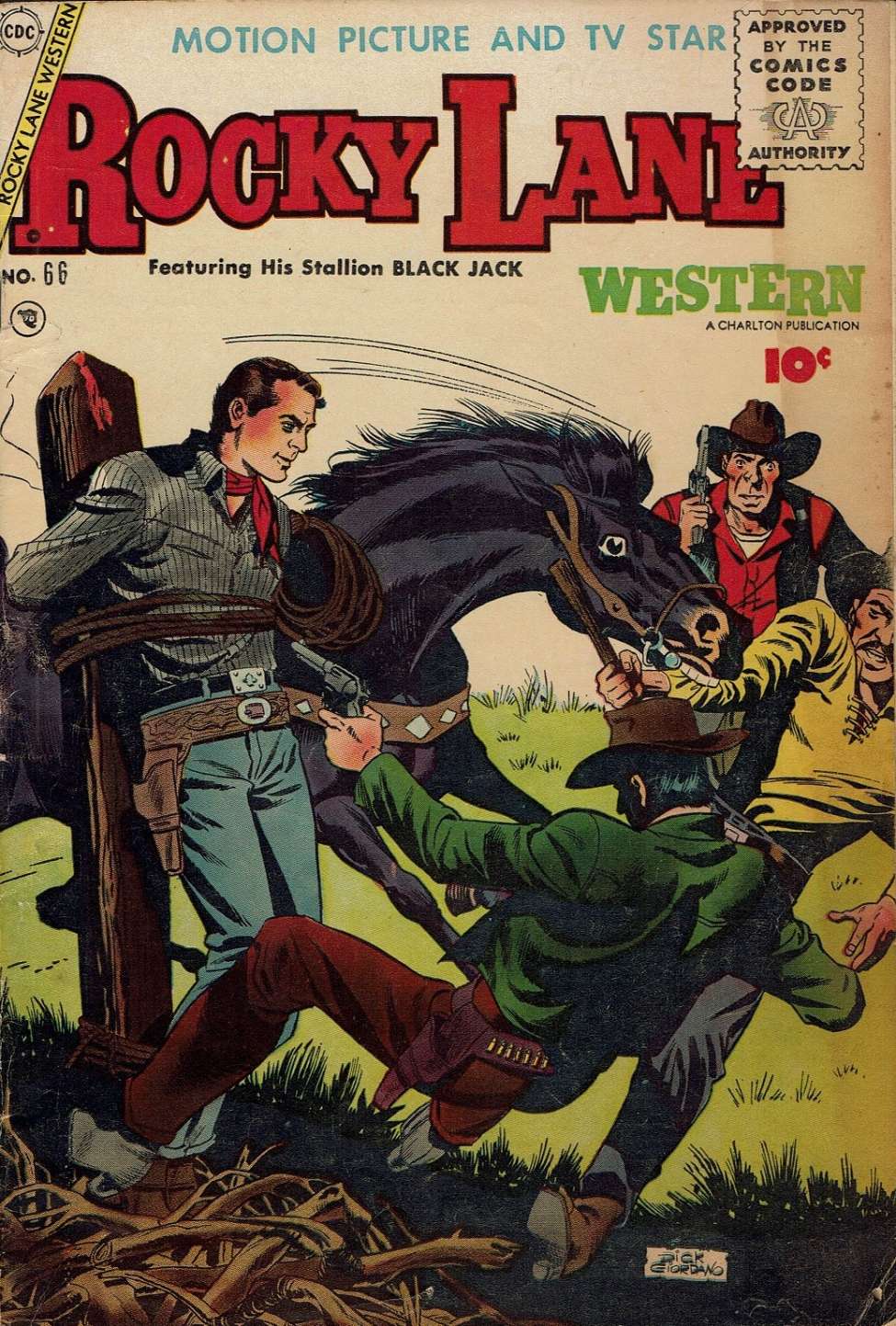 Book Cover For Rocky Lane Western 66