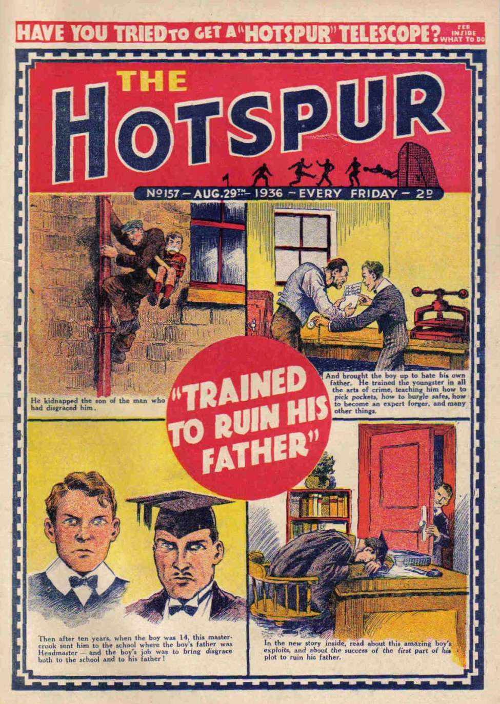 Book Cover For The Hotspur 157