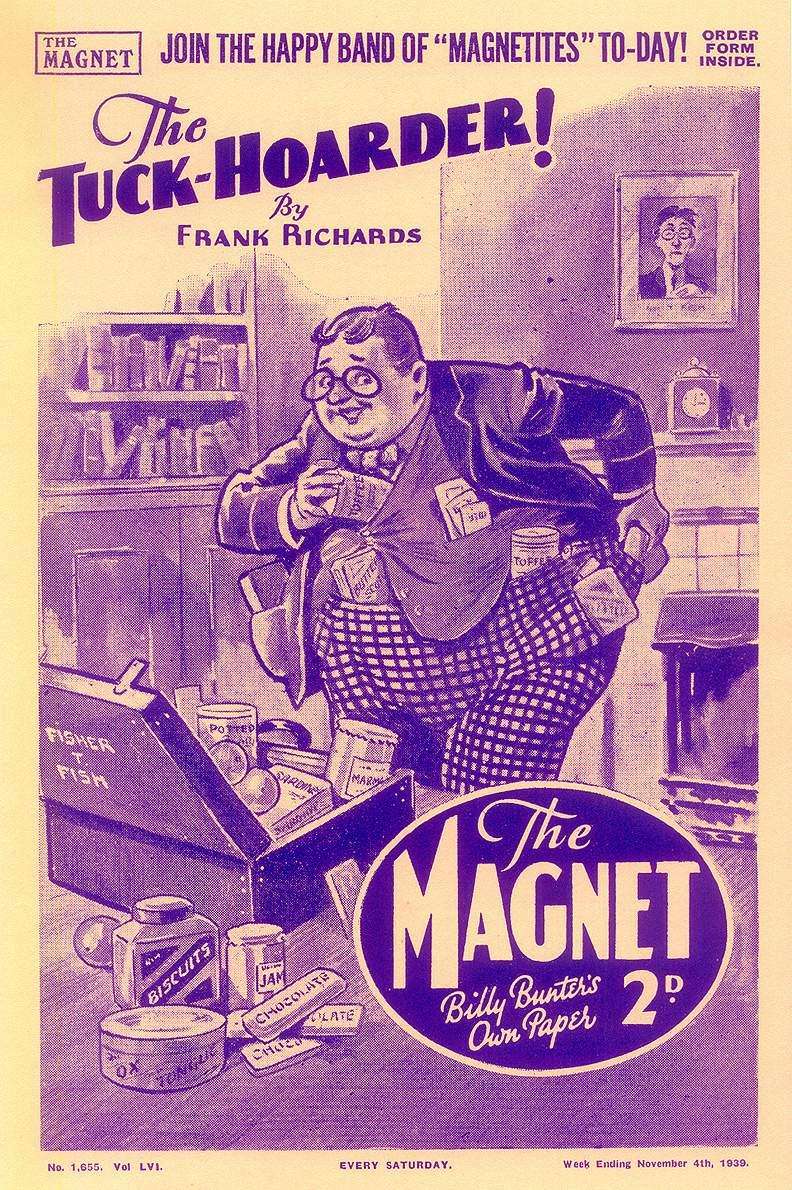 Comic Book Cover For The Magnet 1655 - The Tuck-Hoarder!