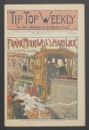 Cover For Tip Top Weekly 123 - Frank Merriwell's Hard Luck
