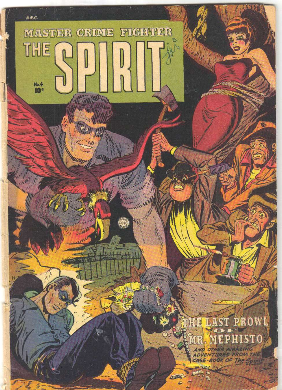 Comic Book Cover For The Spirit 4