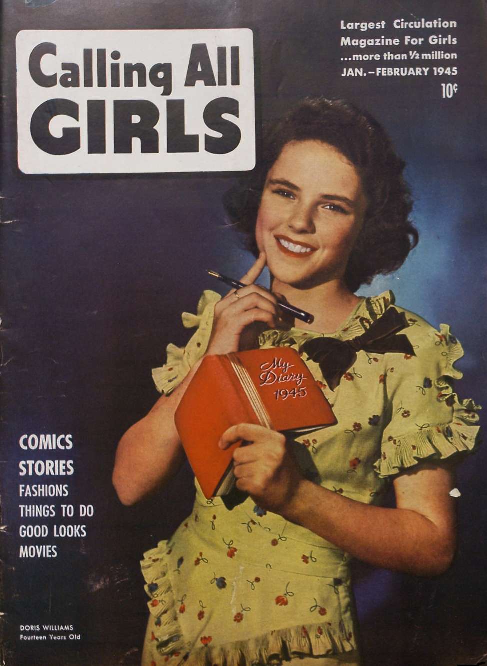 Comic Book Cover For Calling All Girls 36