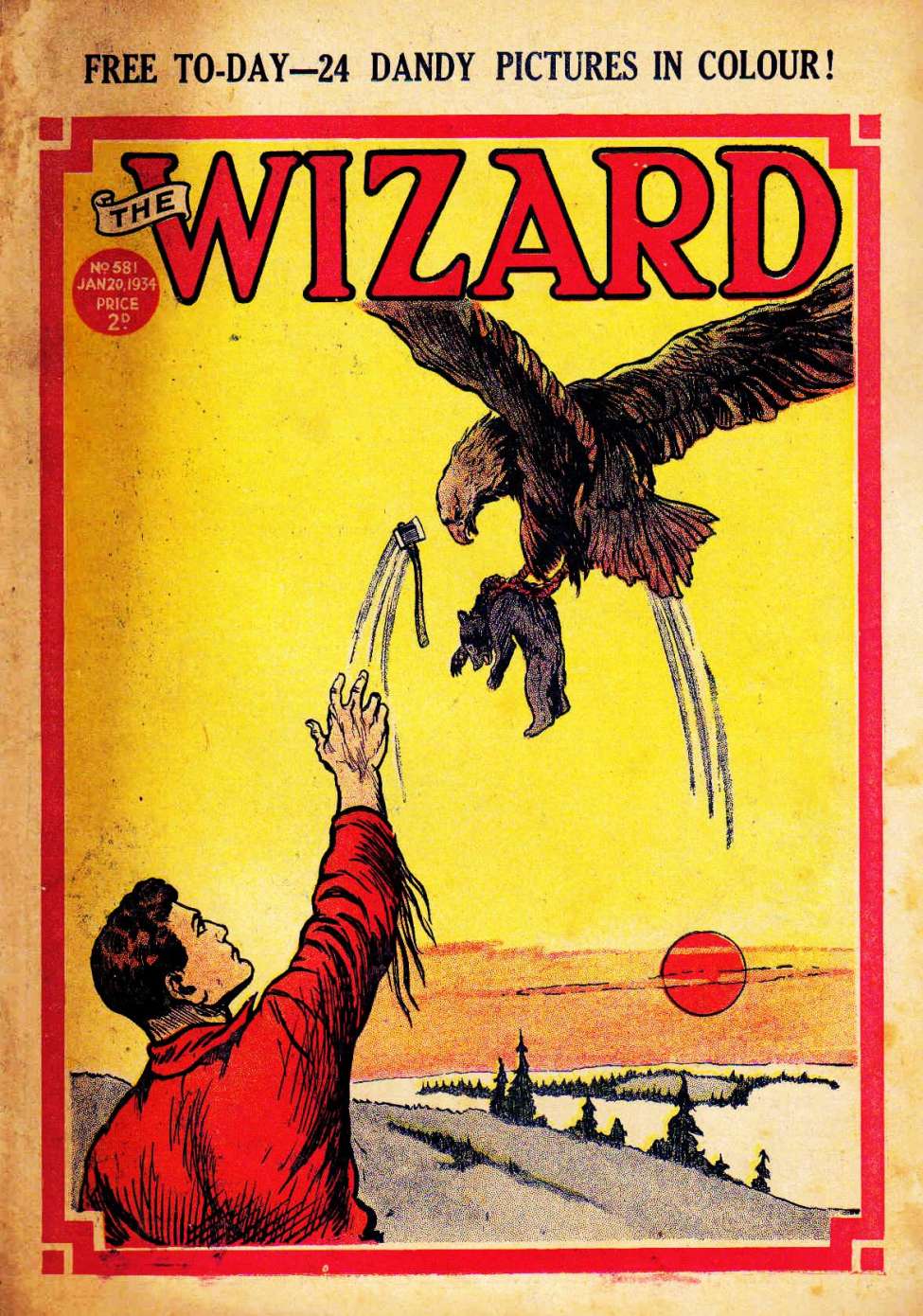 Book Cover For The Wizard 581
