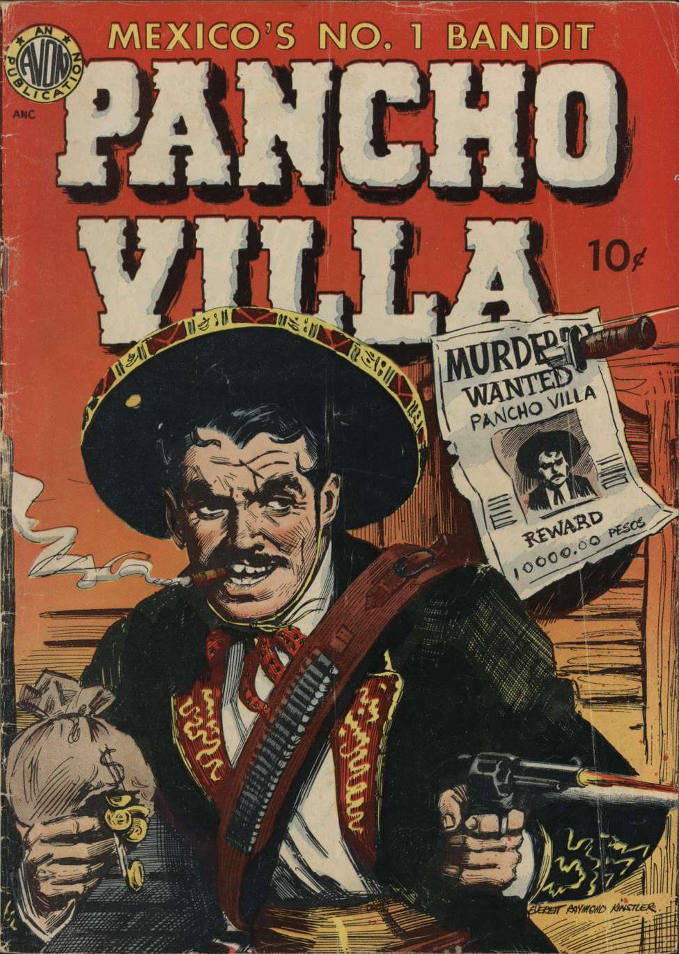 Comic Book Cover For Pancho Villa