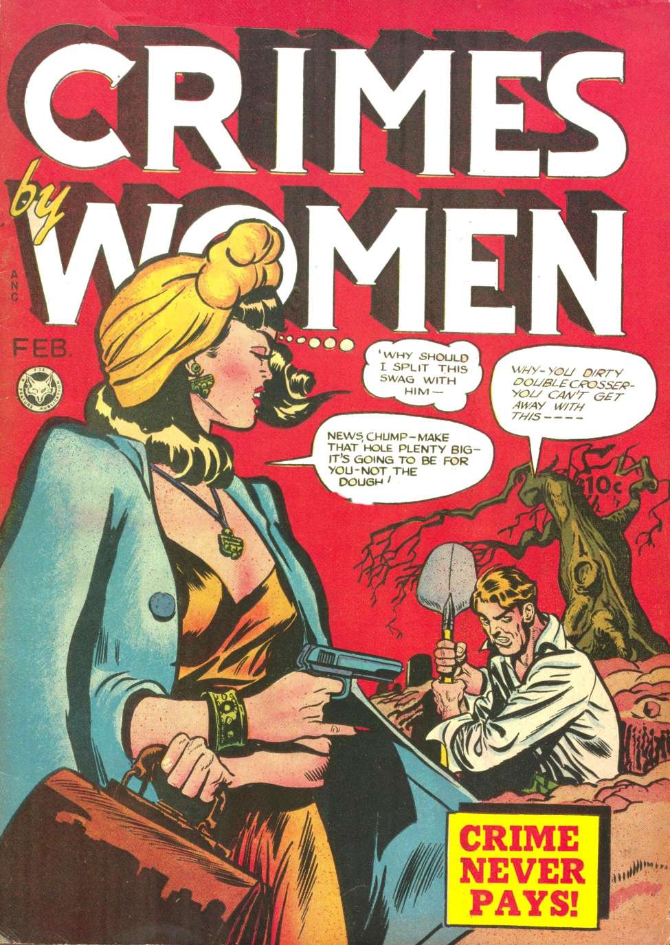 Comic Book Cover For Crimes By Women 5