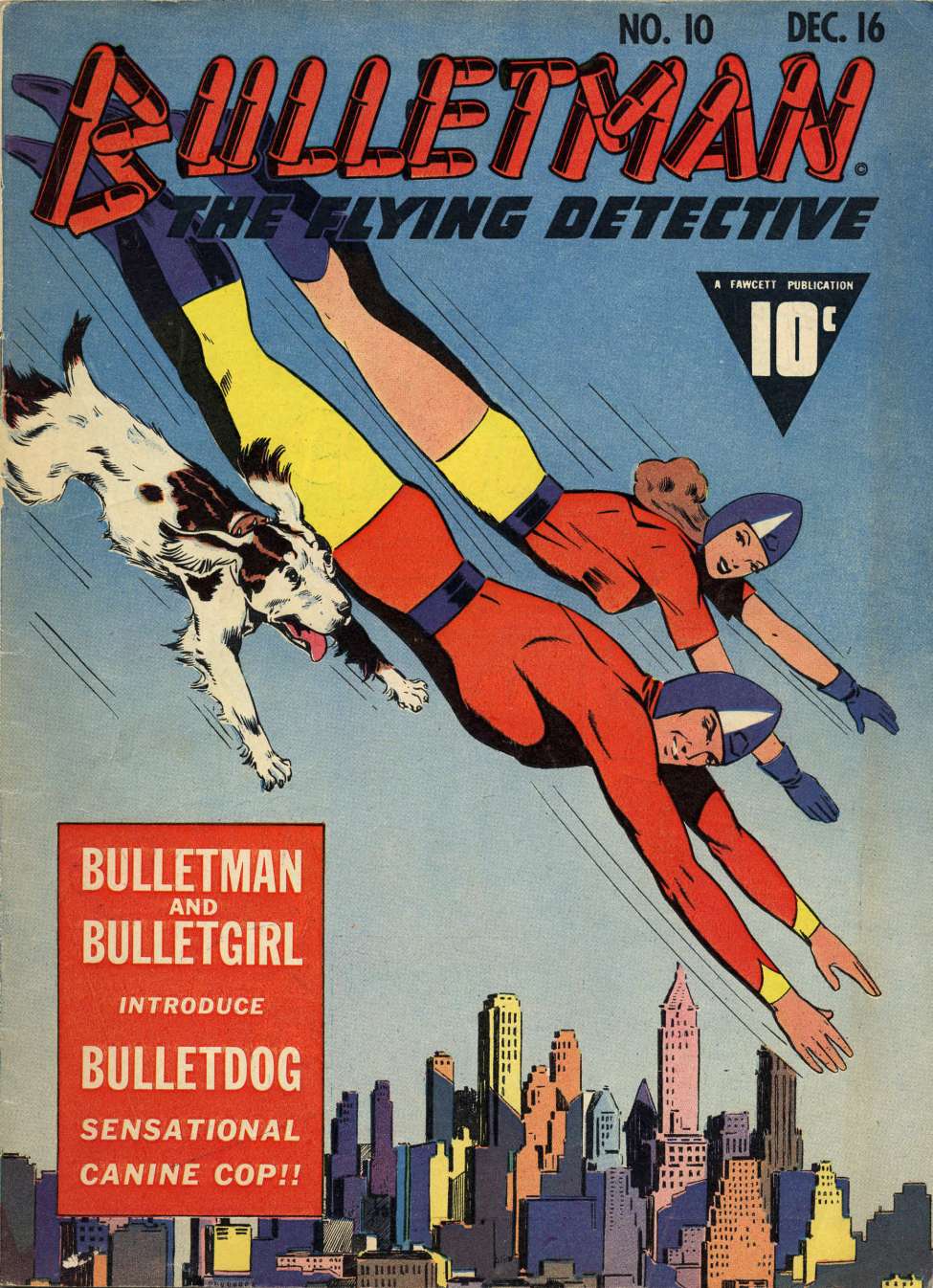 Book Cover For Bulletman 10 - Version 2