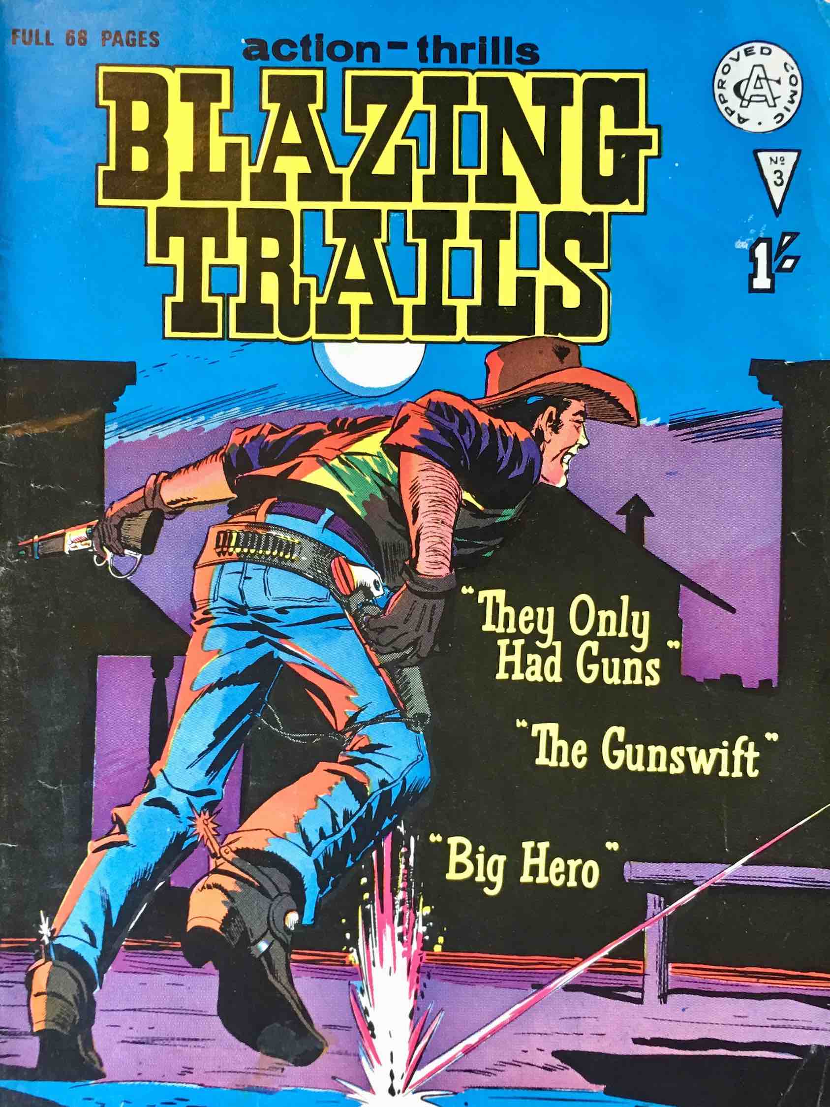 Book Cover For Blazing Trails 3