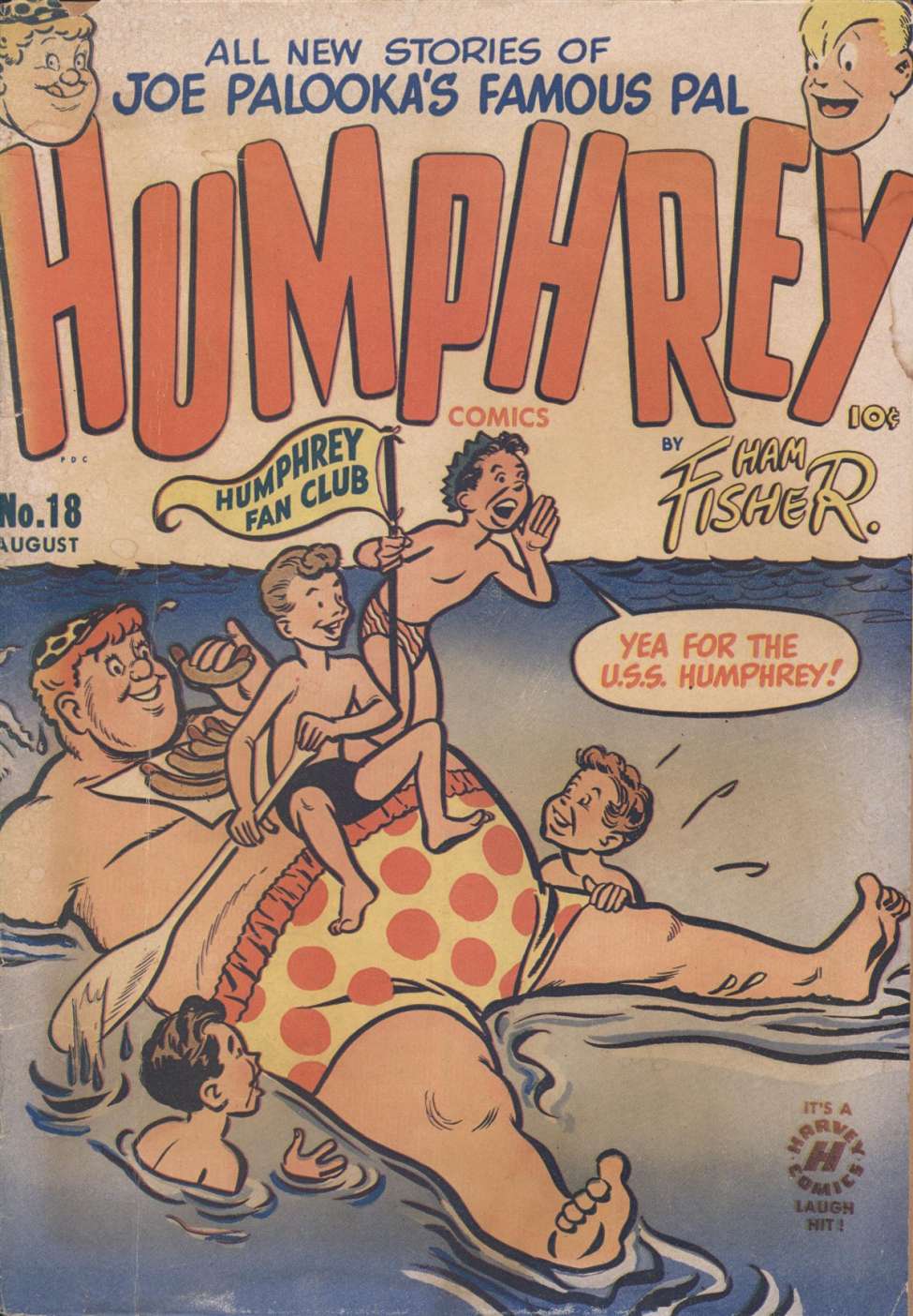 Comic Book Cover For Humphrey Comics 18