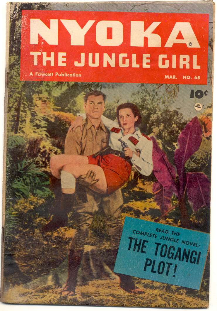 Book Cover For Nyoka the Jungle Girl 65 - Version 1