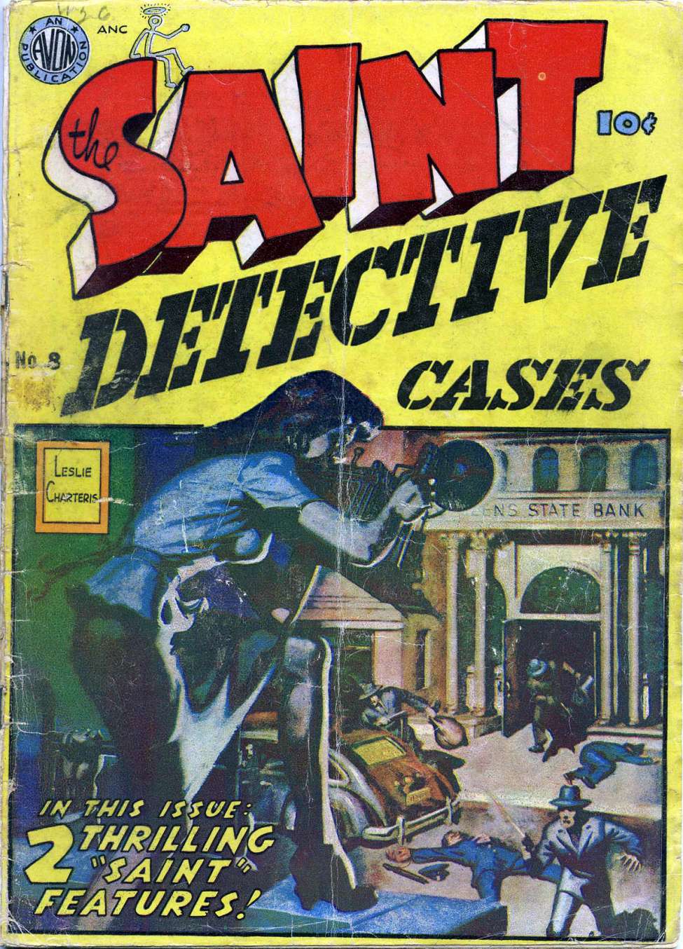 Comic Book Cover For The Saint 8