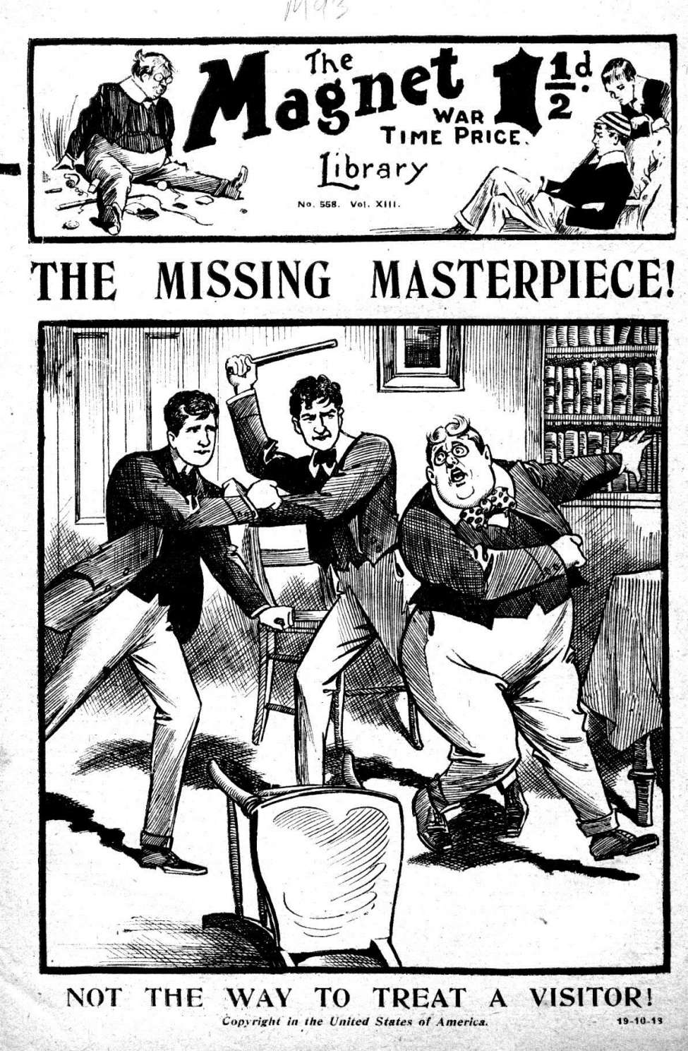 Book Cover For The Magnet 558 - The Missing Masterpiece!