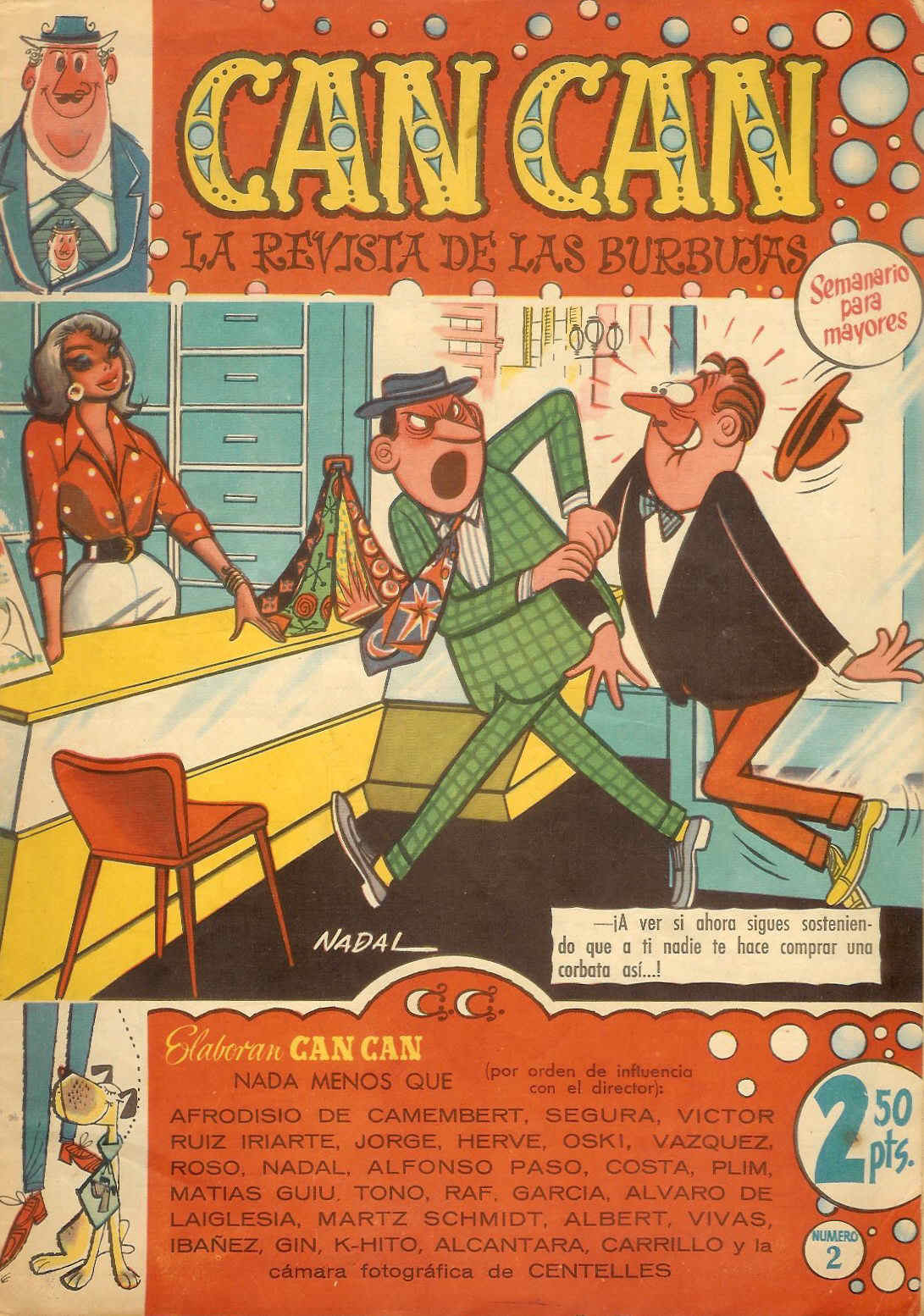 Comic Book Cover For Can Can 2