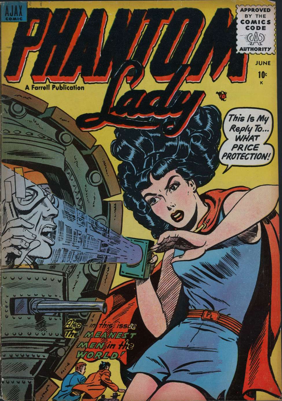 Comic Book Cover For Phantom Lady 4