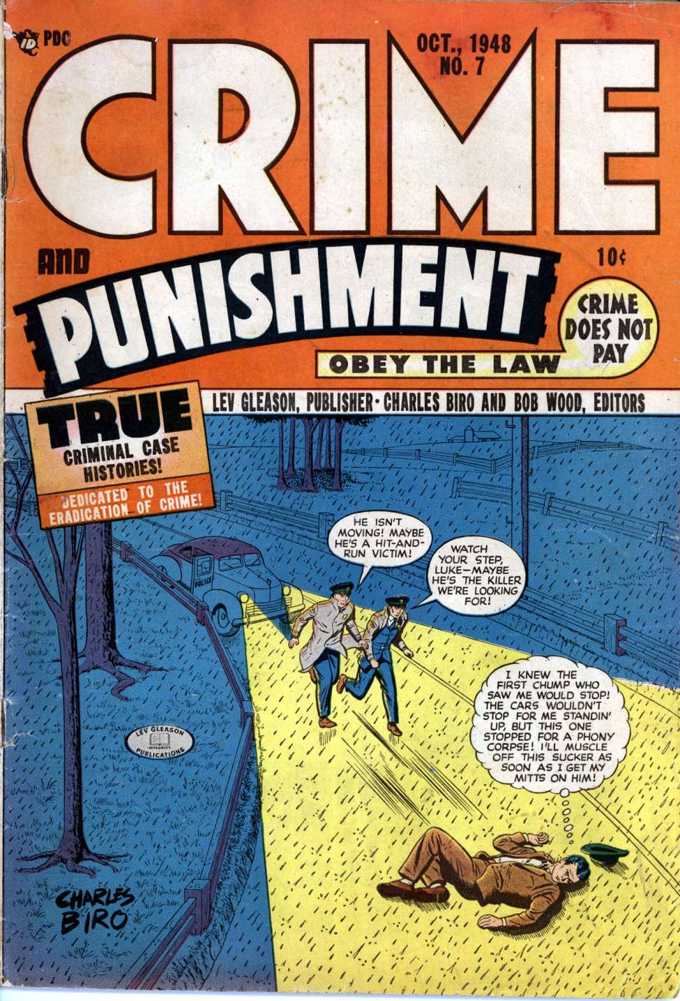 Comic Book Cover For Crime and Punishment 7