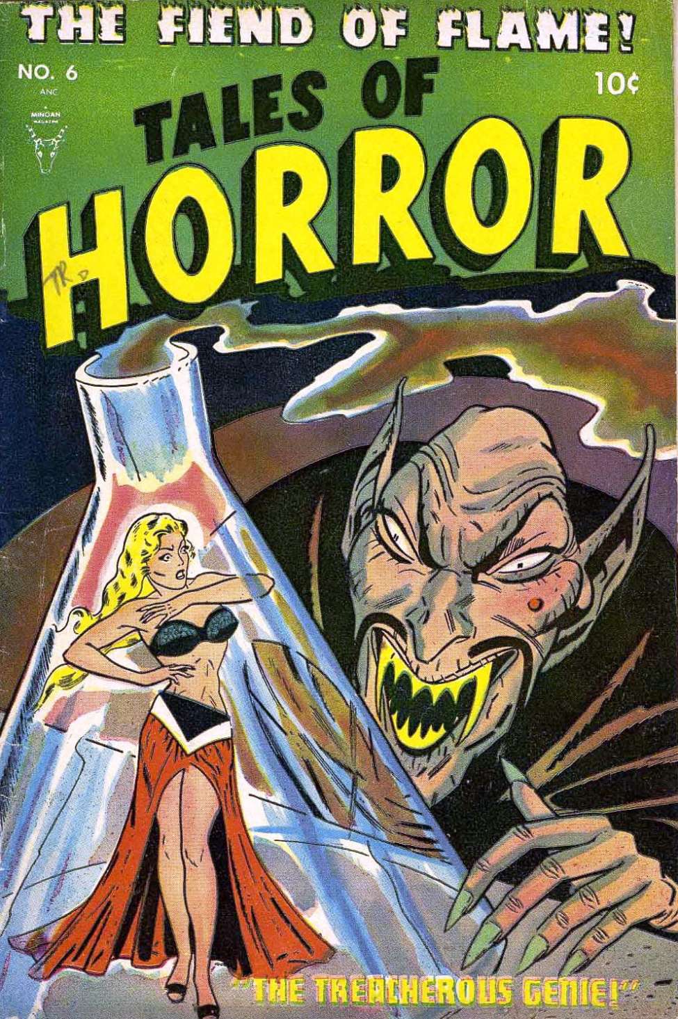 Comic Book Cover For Tales of Horror 6