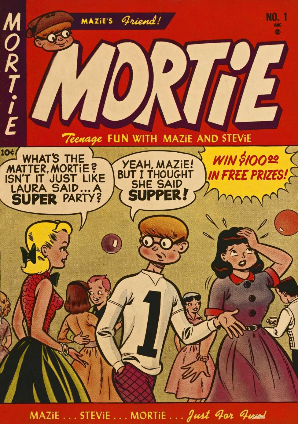 Comic Book Cover For Mortie 1