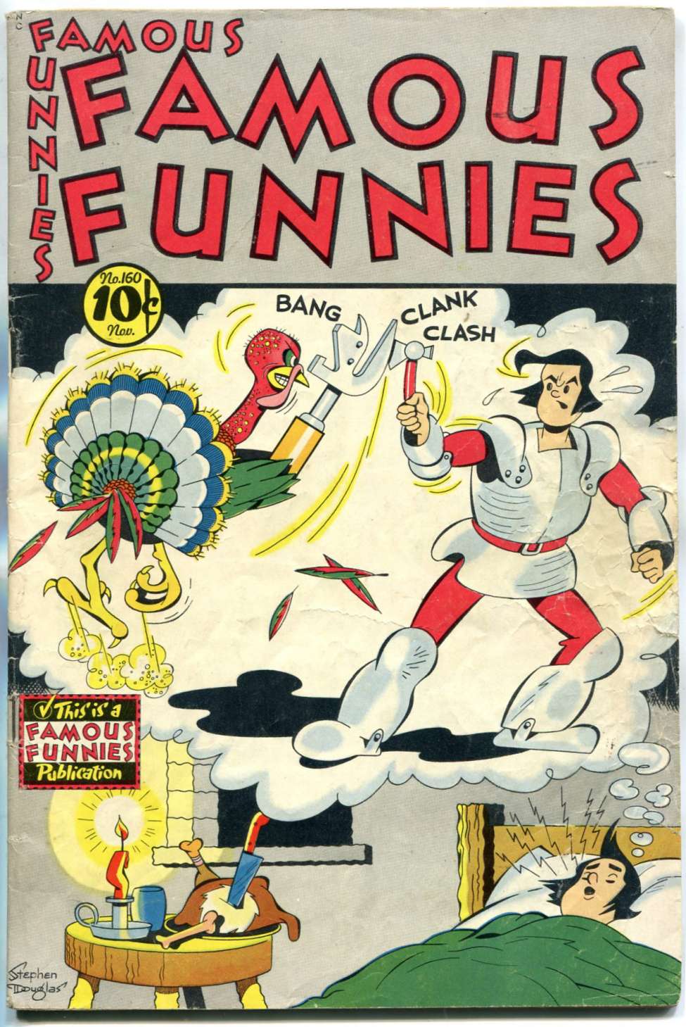 Book Cover For Famous Funnies 160