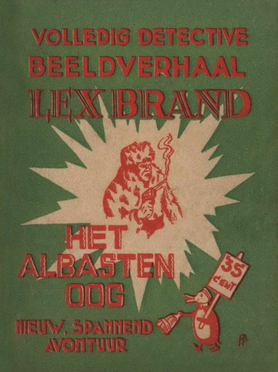 Book Cover For Lex Brand 16 - Het Albasten Oog